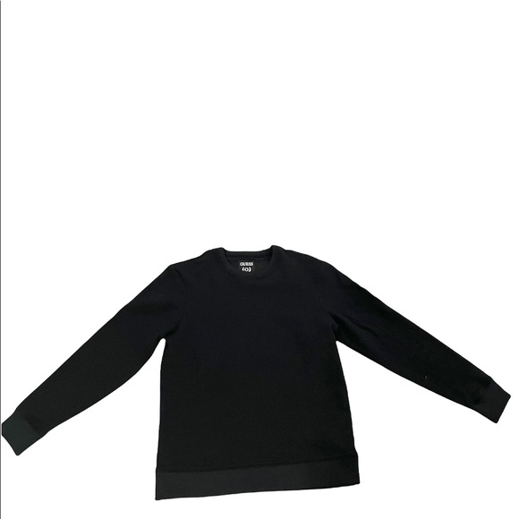 Guess, Alpine Performance Sweatshirt, Jet Black, XL, Men’s, Long Sleeve Crewneck - Picture 10 of 16